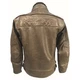 Leather Airbag Jacket Helite Roadster Vintage Brown - XXL