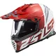 Motorcycle Helmet LS2 MX436 Pioneer Evo - 3XL (65-66) - Evolve Red White