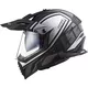 LS2 MX436 Pioneer Evo Motorradhelm - Evolve Matt White Black