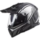 Motorcycle Helmet LS2 MX436 Pioneer Evo - Evolve Red White - Master Matt Titanium