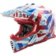 Junior bukósisak LS2 MX437J Fast Evo Mini Funky - Funky Piros Fehér - Funky Piros Fehér