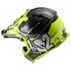 Junior bukósisak LS2 MX437J Fast Evo Mini Crusher BLACK YELLOW - Fekete sárga