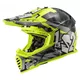 Juniorská moto prilba LS2 MX437J Fast Evo Mini Crusher - Black Yellow