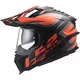Enduro Helmet LS2 MX701 Explorer Alter - Matt Black Fluo Orange