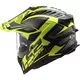 Enduro helma LS2 MX701 Explorer Alter - Matt Black H-V Yellow