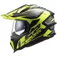 Endurohelm LS2 MX701 Explorer Alter - Matt Black H-V Yellow