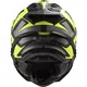 Enduro Helmet LS2 MX701 Explorer Alter - Matt Black White