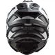 Enduro Helmet LS2 MX701 Explorer Alter - Matt Black H-V Yellow