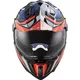 Enduro Helmet LS2 MX701 Explorer C Focus - Gloss Blue White Red