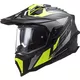 Enduro helma LS2 MX701 Explorer C Focus - Matt Titanium H-V Yellow - Matt Titanium H-V Yellow