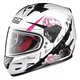 Moto Helmet Nolan N64 Stylet Metal White - M (57-58)