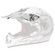 Replacement Visor for WORKER V310 Junior Helmet - Red - White with Eagle