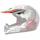 Replacement Visor for WORKER V310 Junior Helmet - White with Eagle - White/Red