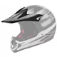 Replacement Visor for WORKER V310 Junior Helmet - White-Blue - Black