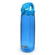 Sports Water Bottle NALGENE On The Fly 700ml - Clear/Sprout Cap - Glacial Blue/Glacial Cap