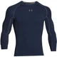 Men’s Compression T-Shirt Under Armour HG Armour LS - Red - Midnight Navy