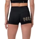 Women’s Shorts Nebbia Gold Print 828 - Black