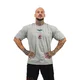 T-shirt koszulka z krótkim rękawem Nebbia Legendary 712 - Czerwony - Jasnoszary