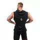 Sleeveless Hoodie Nebbia Iron Beast 710 - Black