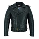 Leather Motorcycle Jacket BSTARD BSM 7830 - 4XL