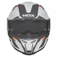 Motorcycle Helmet NOX N303-S NEO Gray/Neon Orange