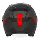 Motorcycle Helmet NOX N129 Triom Black/Matte Red