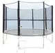 Safety Net for 430 cm Trampoline inSPORTline - the putting - Black