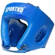 Boxerský chránič hlavy SportKO OD1 - červená - modrá