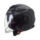 Motorcycle Helmet LS2 OF570 Verso Marker - Matt Black Violet - Matt Black Titanium
