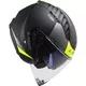 Moto prilba LS2 OF600 Copter Urbane - Matt Black H-V Yellow