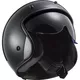 Open Face Motorcycle Helmet LS2 OF601 Bob Solid - Matt Black