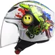 Children’s Open Face Motorcycle Helmet LS2 PF602 Funny - Gloss Pink