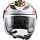 Children’s Open Face Motorcycle Helmet LS2 PF602 Funny - Croco Gloss White