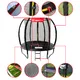 Trampoline Set inSPORTline Flea PRO 183 cm