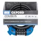 Cable Lock Oxford Combi Coil15 150 cm