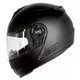 Motorcycle Helmet Ozone FP-01 - Black - Black