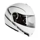 Motorcycle Helmet Ozone FP-01 - White-Black