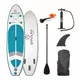 Paddleboard z akcesoriami deska Spartan SUP 10' White-Turquoise Blue