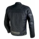 Men’s Leather Moto Jacket SPARK Dark - 7XL
