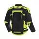 Men’s Textile Motorcycle Jacket Spark Athmos - Black-Fluo