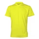 Mens T-shirt Newline Base Cool - White - Neon Yellow