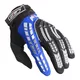 Child Motocross Gloves Pilot - Black-Red, 5 - Black-Blue