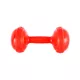 Plastic cement dumbbell inSPORTline 1,5 kg