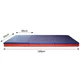 Folding Gymnastics Mat inSPORTline Pliago 195x90x5 - Blue