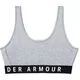 Dámska podprsenka Under Armour Favorite Cotton Everyday Htr - Steel Light Heather - Steel Full Heather / Black / White