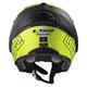 Flip-Up Motorcycle Helmet LS2 FF399 Valiant Lumen / H-V Yellow - Lumen Matt/Gloss Black Light