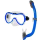 Aqua-Speed Enzo Kindertaucherbrille mit Samos Schnorchel blau