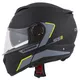 Motorcycle Helmet Cassida Compress 2.0 Refraction - Fluo Yellow/Black/Grey