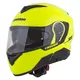 Moto prilba Cassida Compress 2.0 Refraction P/J - žltá fluo/čierna/šedá