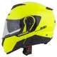 Motorcycle Helmet Cassida Compress 2.0 Refraction - Fluo Yellow/Black/Grey